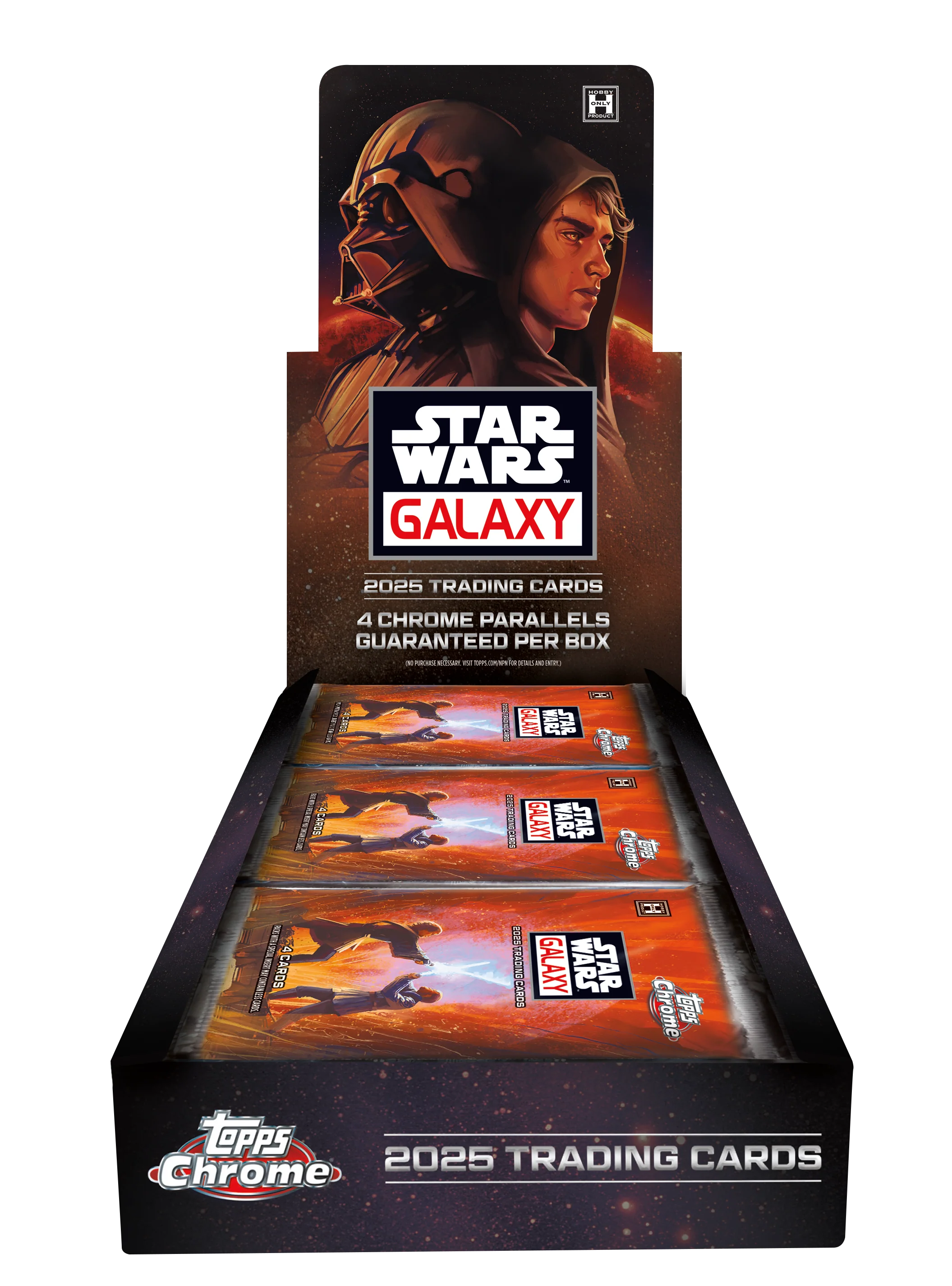 2025 Topps Star Wars Galaxy Chrome Hobby Box