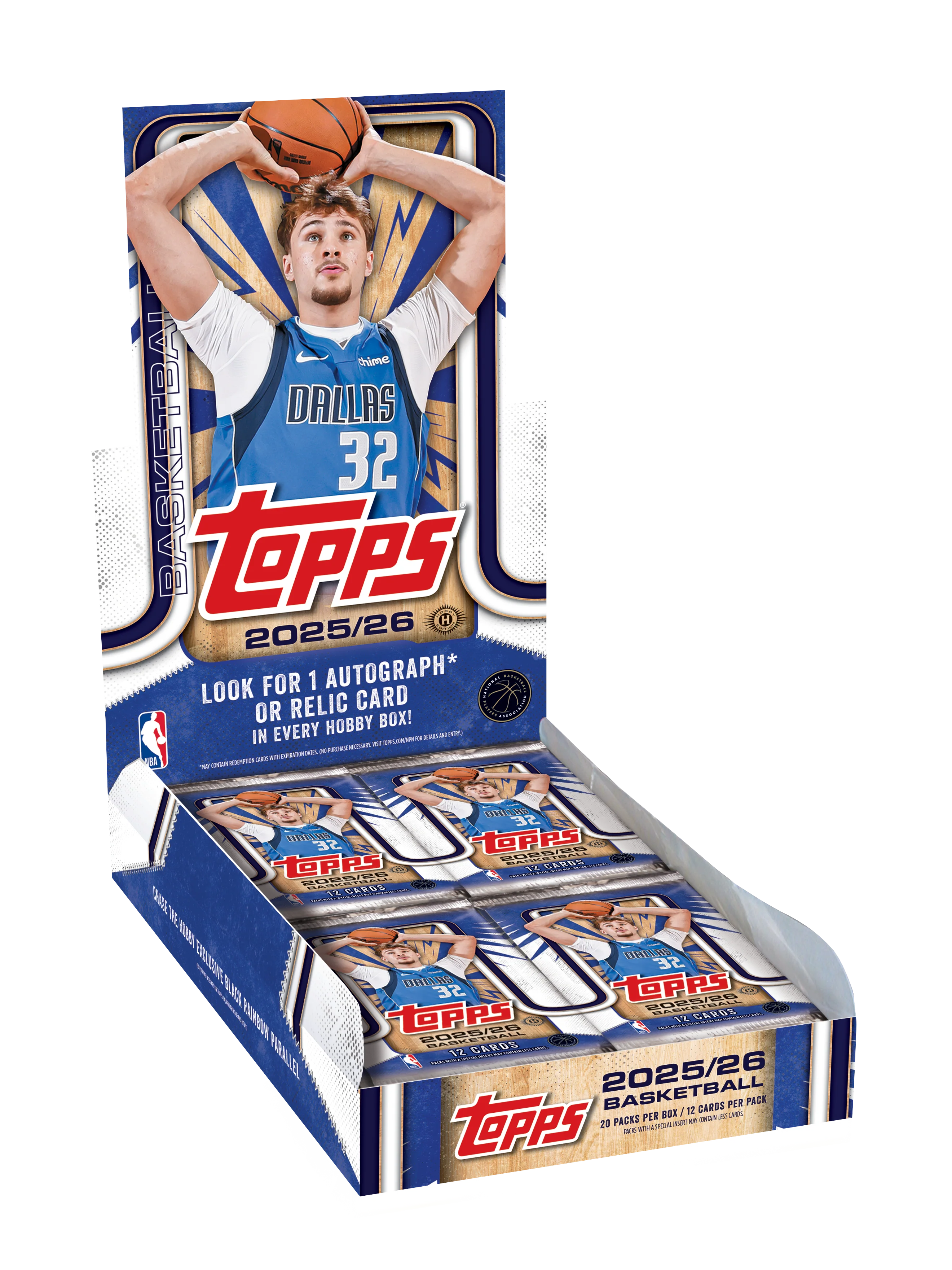 2025-26 Topps Basketball – Hobby Box