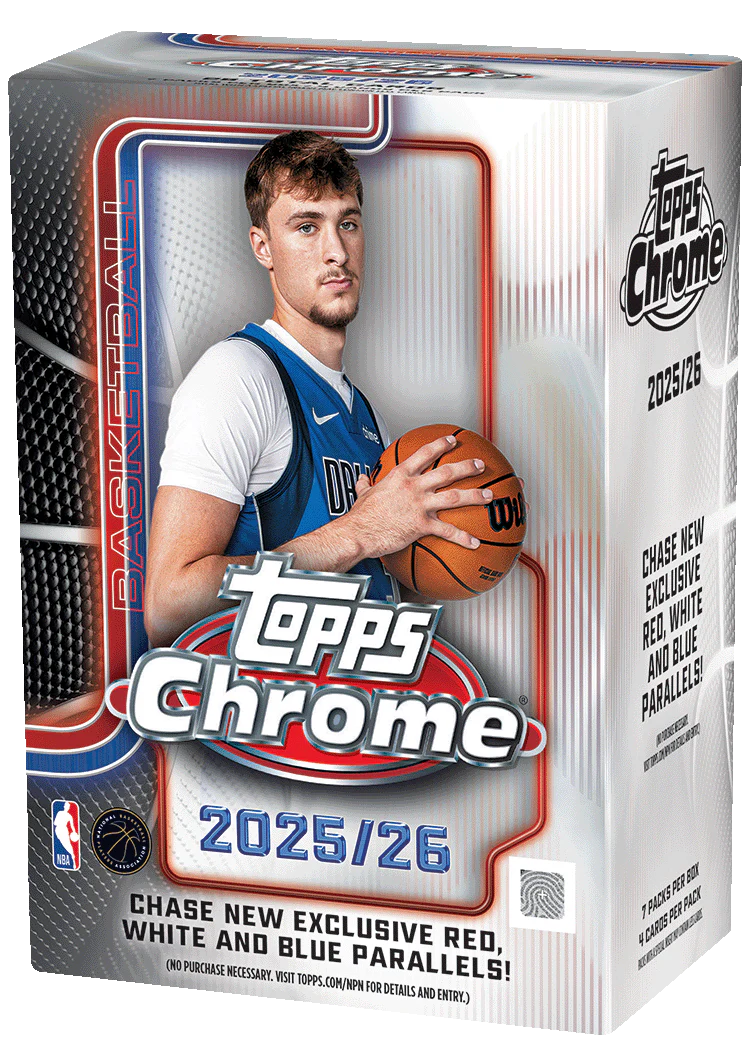 2025-26 Topps Chrome Basketball - Value Box