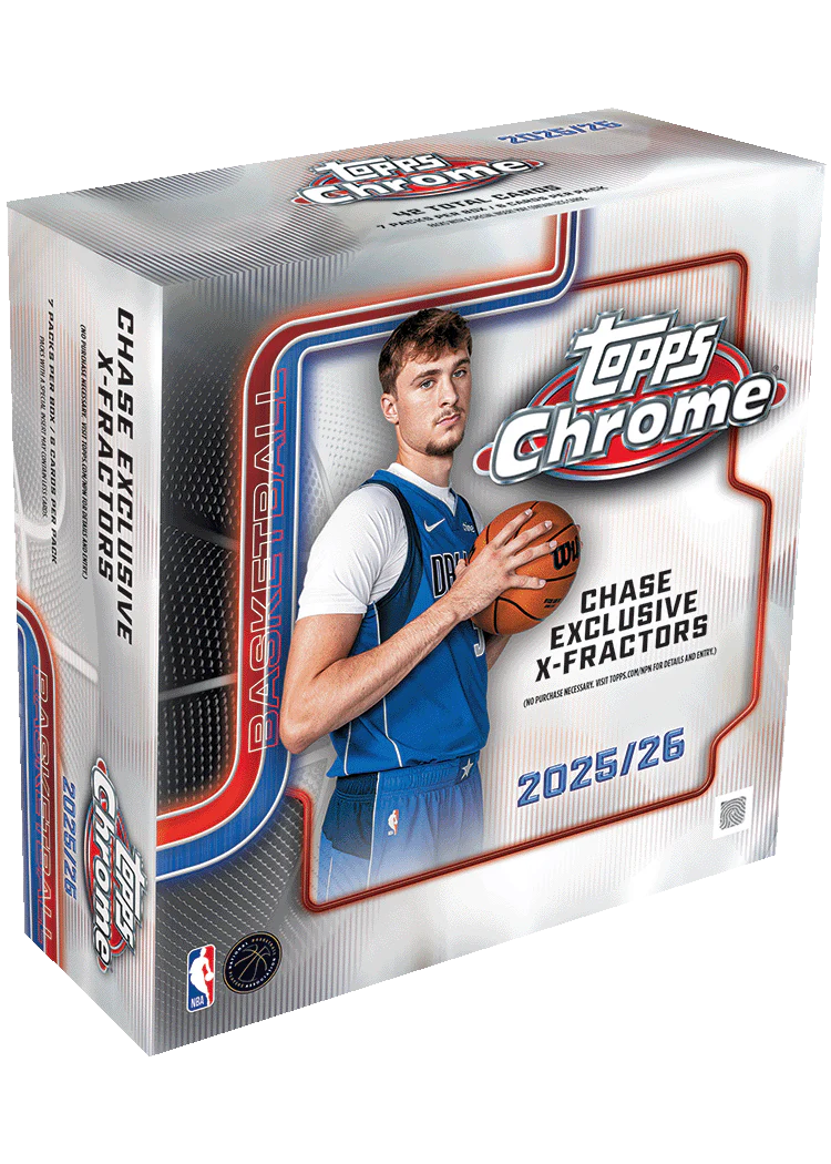 Mega Box Topps Chrome Basketball 2025/26