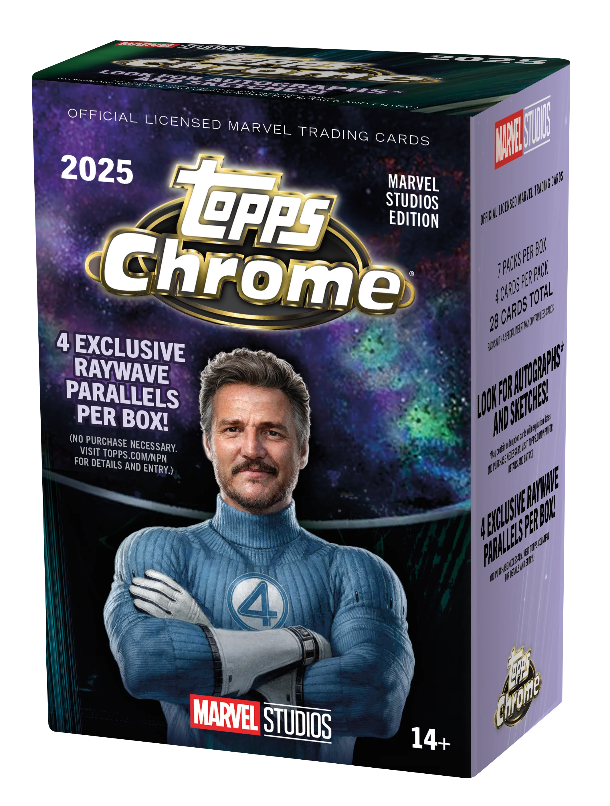 2025 Topps Marvel Studios Chrome - Value Box