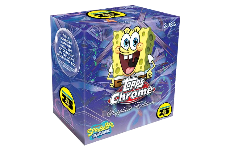 Topps Chrome SpongeBob - Sapphire Edition Hobby Box